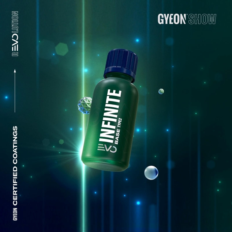 GYEON certified coatings bottle.